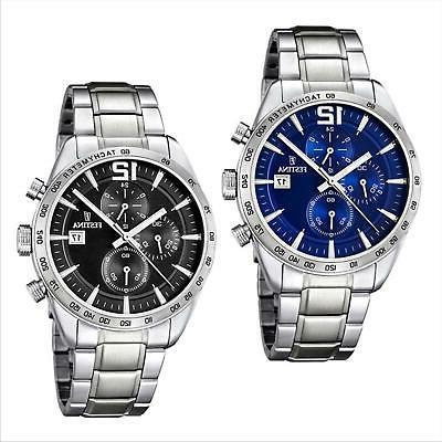 orologio crongrafo uomo timeless f16759 in acciaio