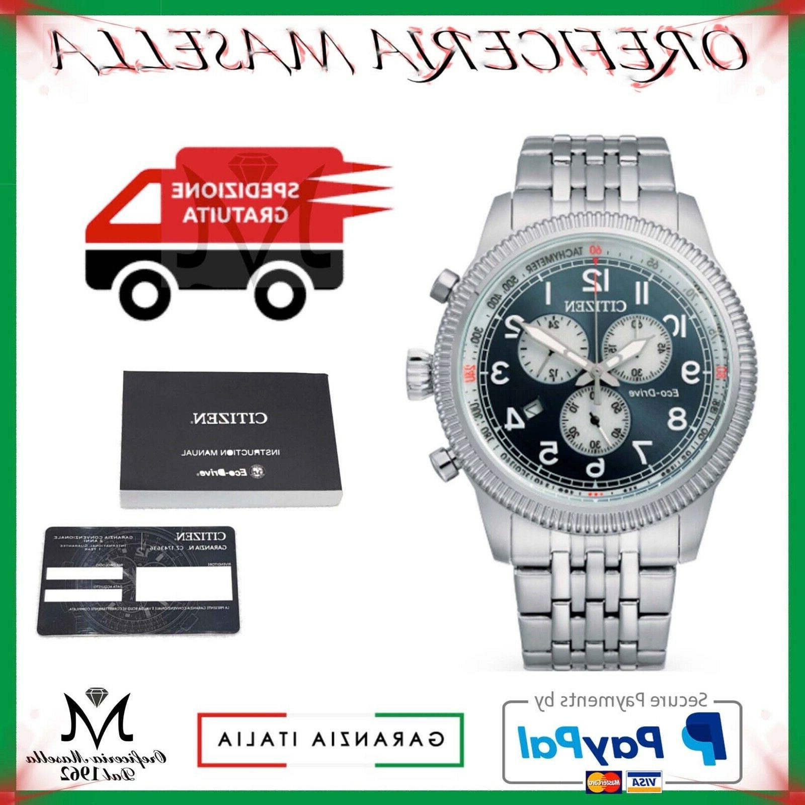 orologio crono at2460 89l eco drive aviator