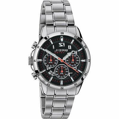 orologio crono data in acciaio uomo ew0251