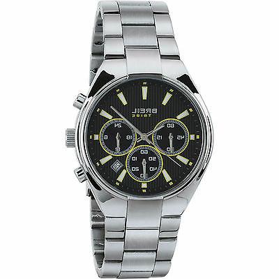 orologio crono data in acciaio uomo ew0345