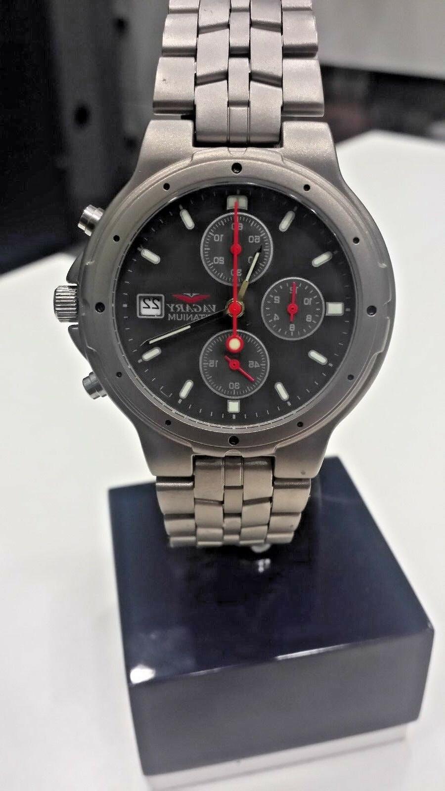 orologio crono in titanio raro vari colori