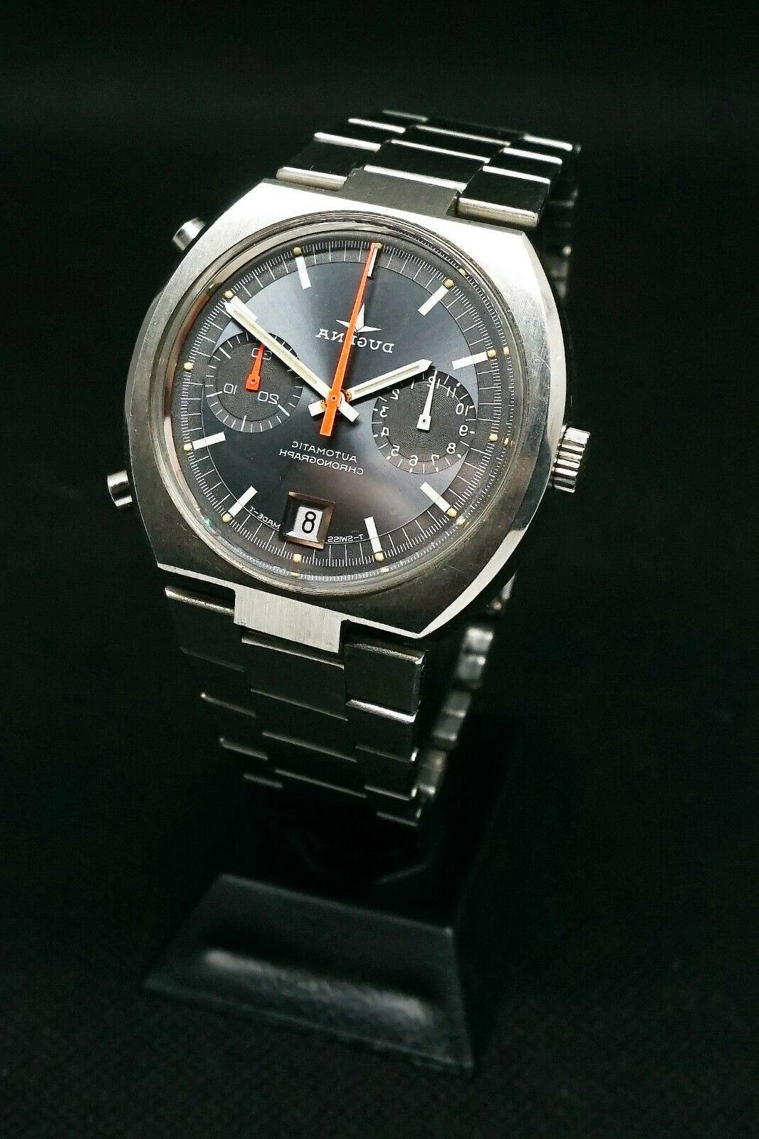 orologio cronografo automatico vintage buren calibro 12