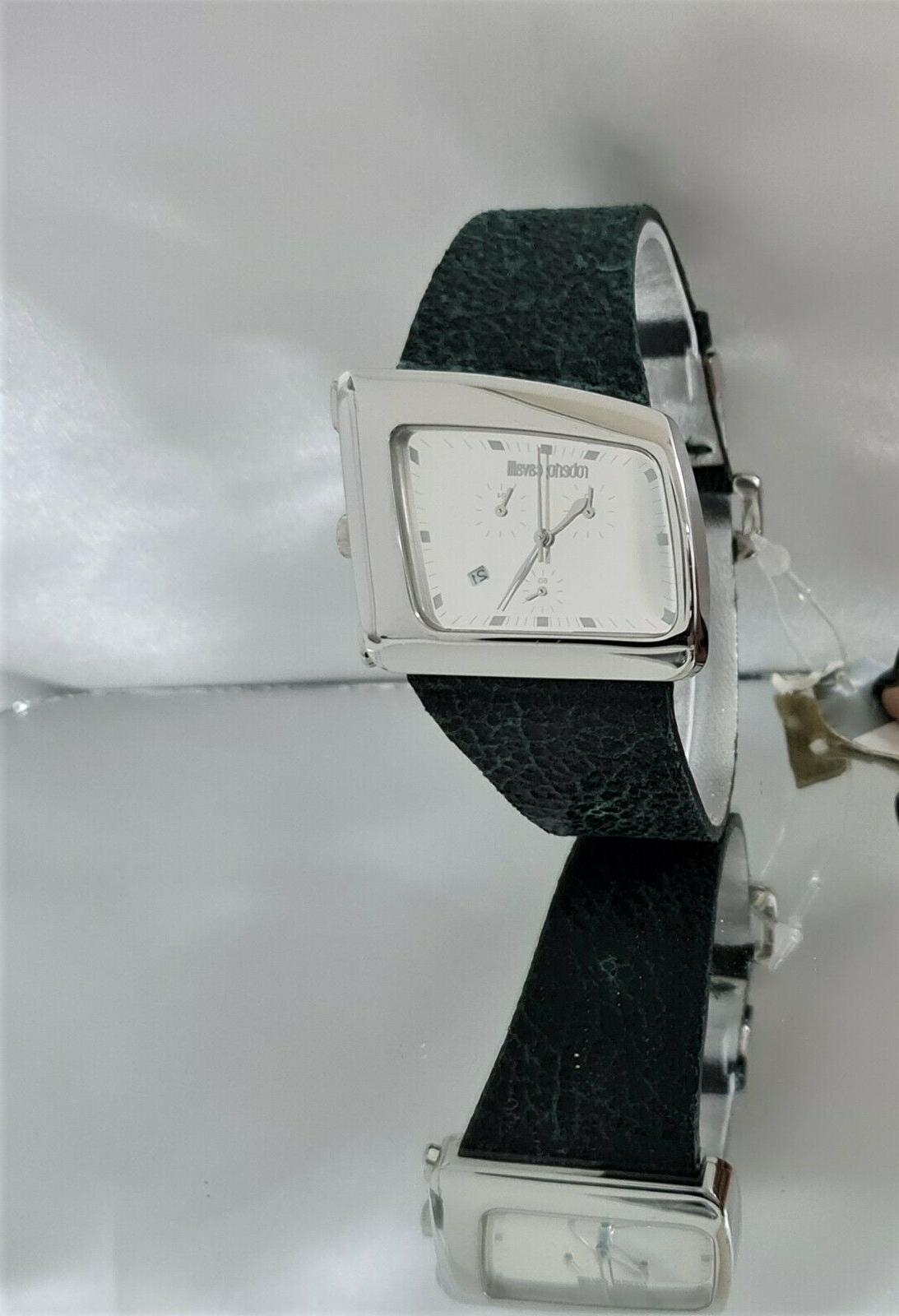 orologio cronografo da donna in pelle