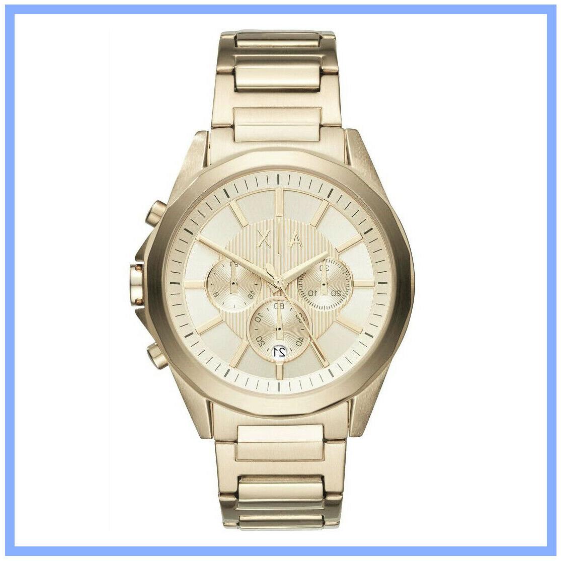 orologio cronografo da per uomo vintage oro