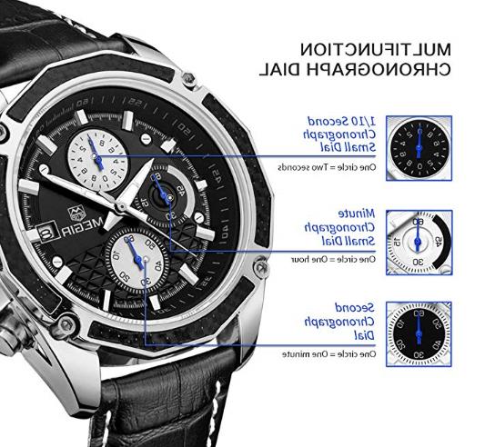 orologio cronografo da uomo elegante regalo per