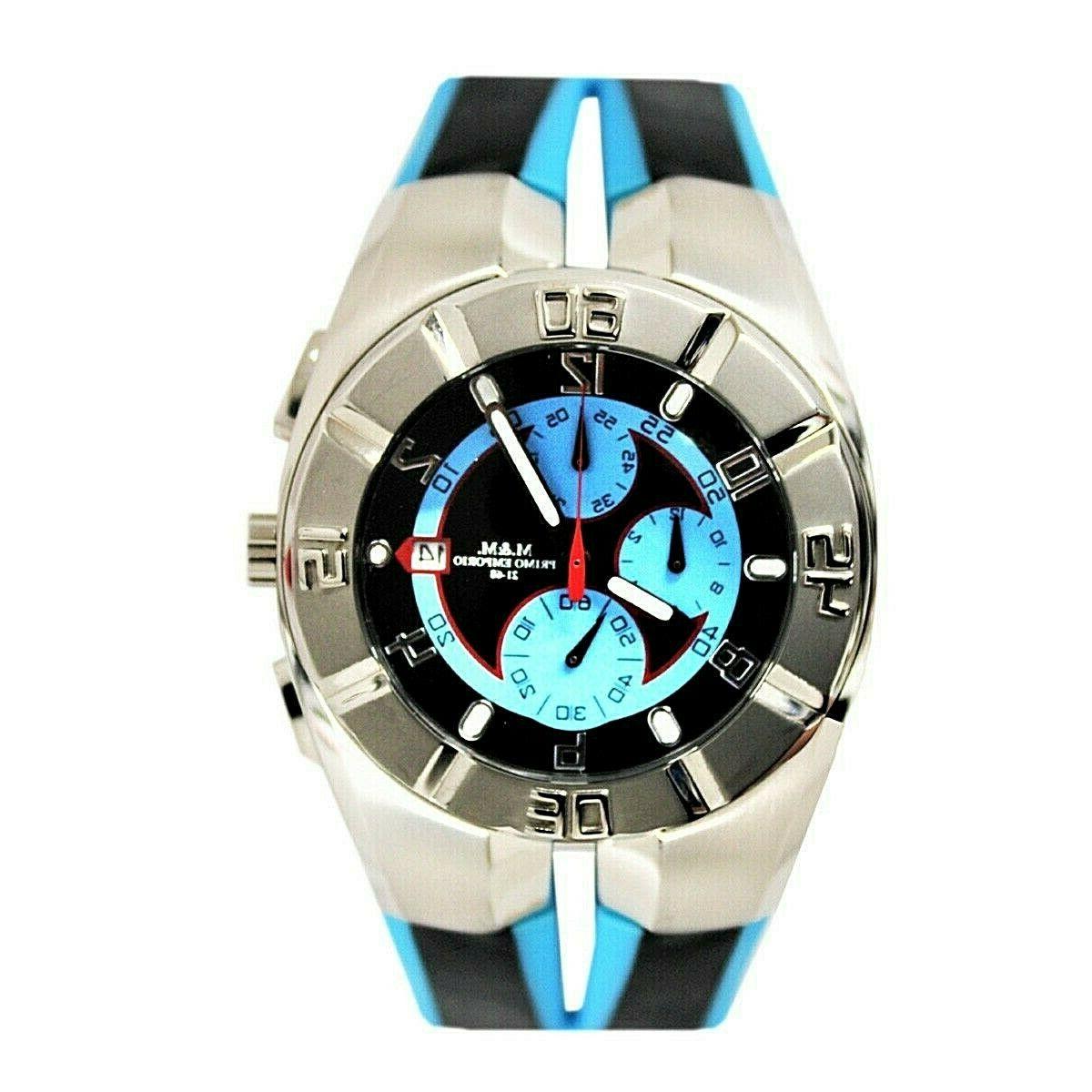 orologio cronografo da uomo sport 5 atm