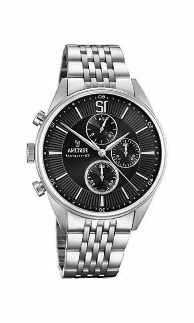 orologio cronografo quarzo uomo con cinturino in