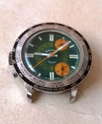 orologio cronografo sport vintage 39 mm