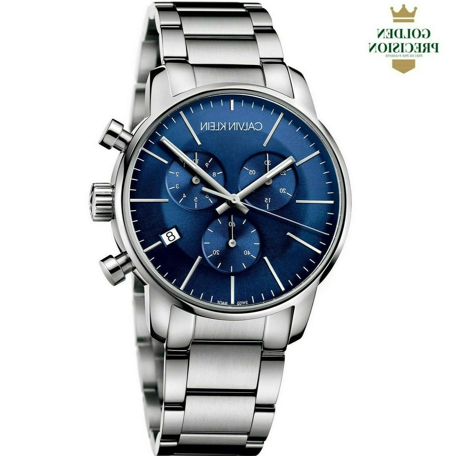 orologio cronografo uomo city ck cinturino in