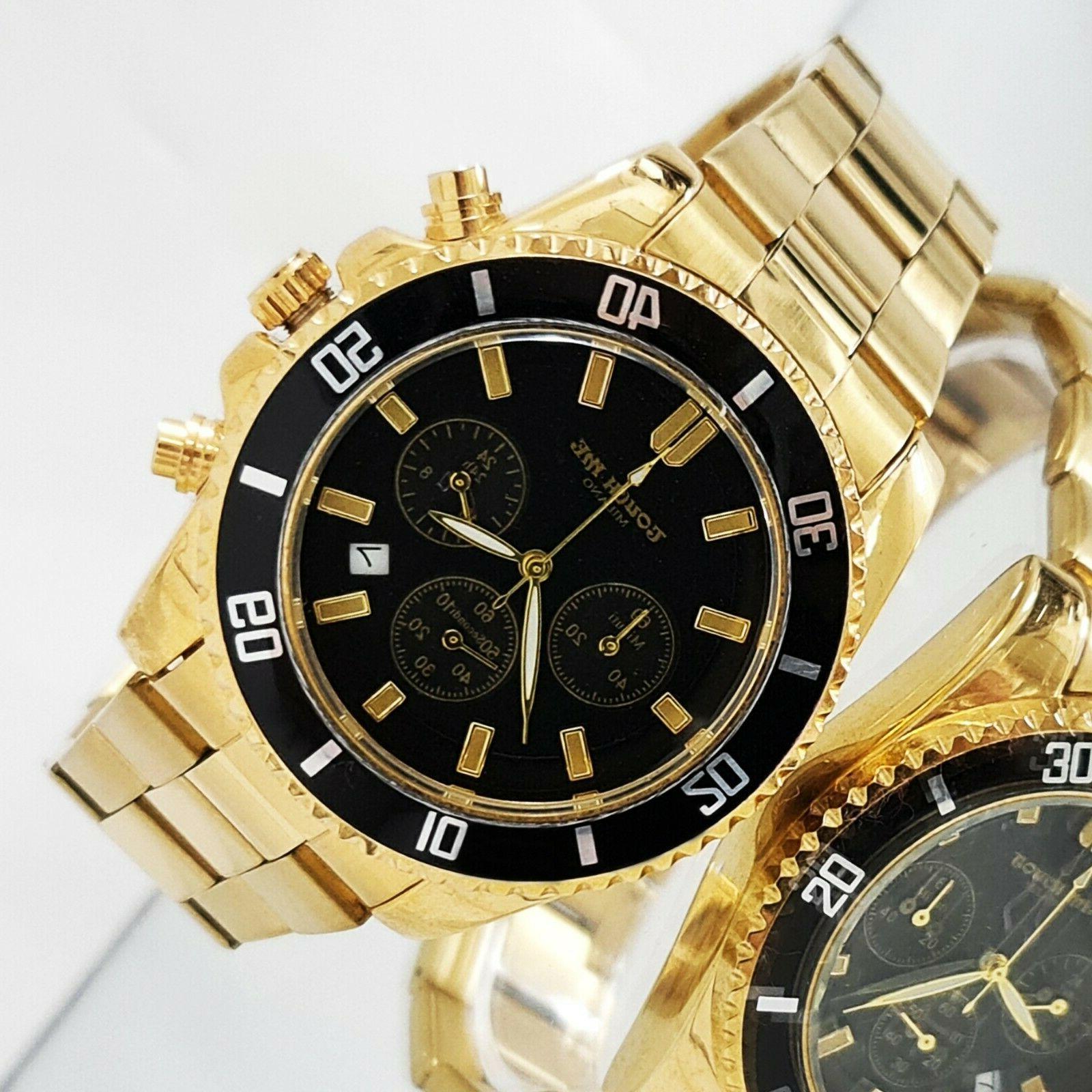 orologio cronografo uomo quadrante nero