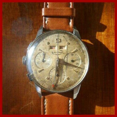 orologio cronografo vintage calendario completo 1960 movim