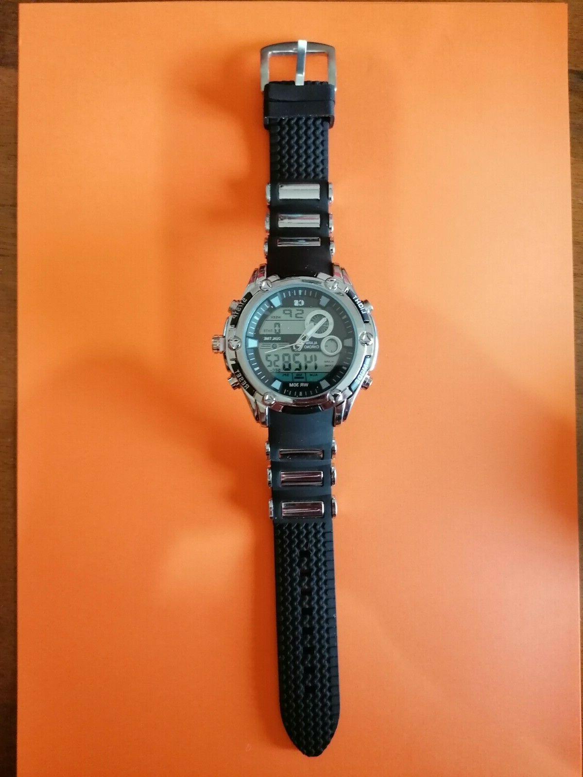 orologio cs collection uomo cronografo mare acciaio