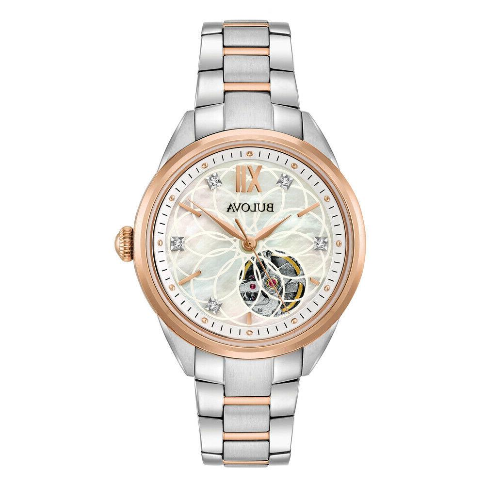 orologio da donna automatico meccanico con cinturino