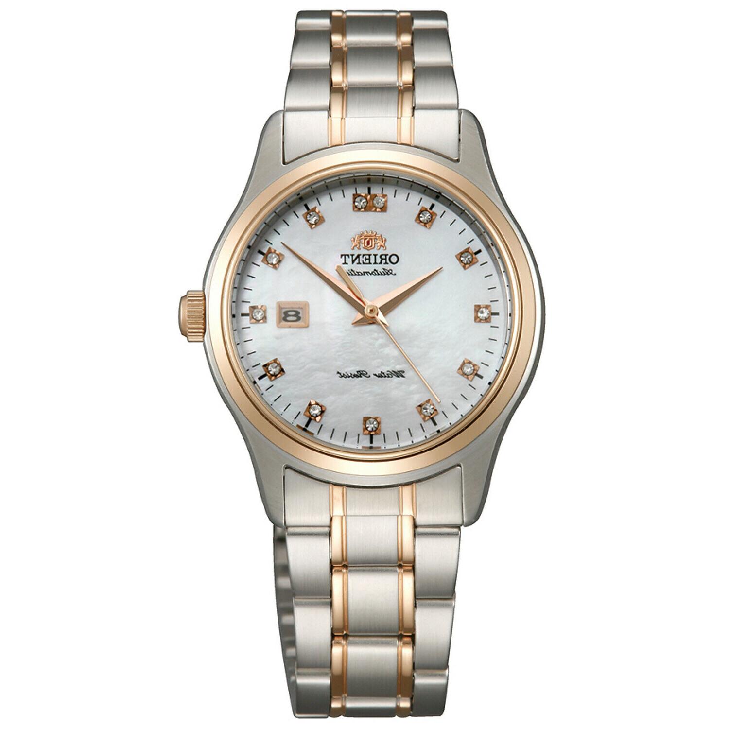orologio da donna automatico polso argento analogico