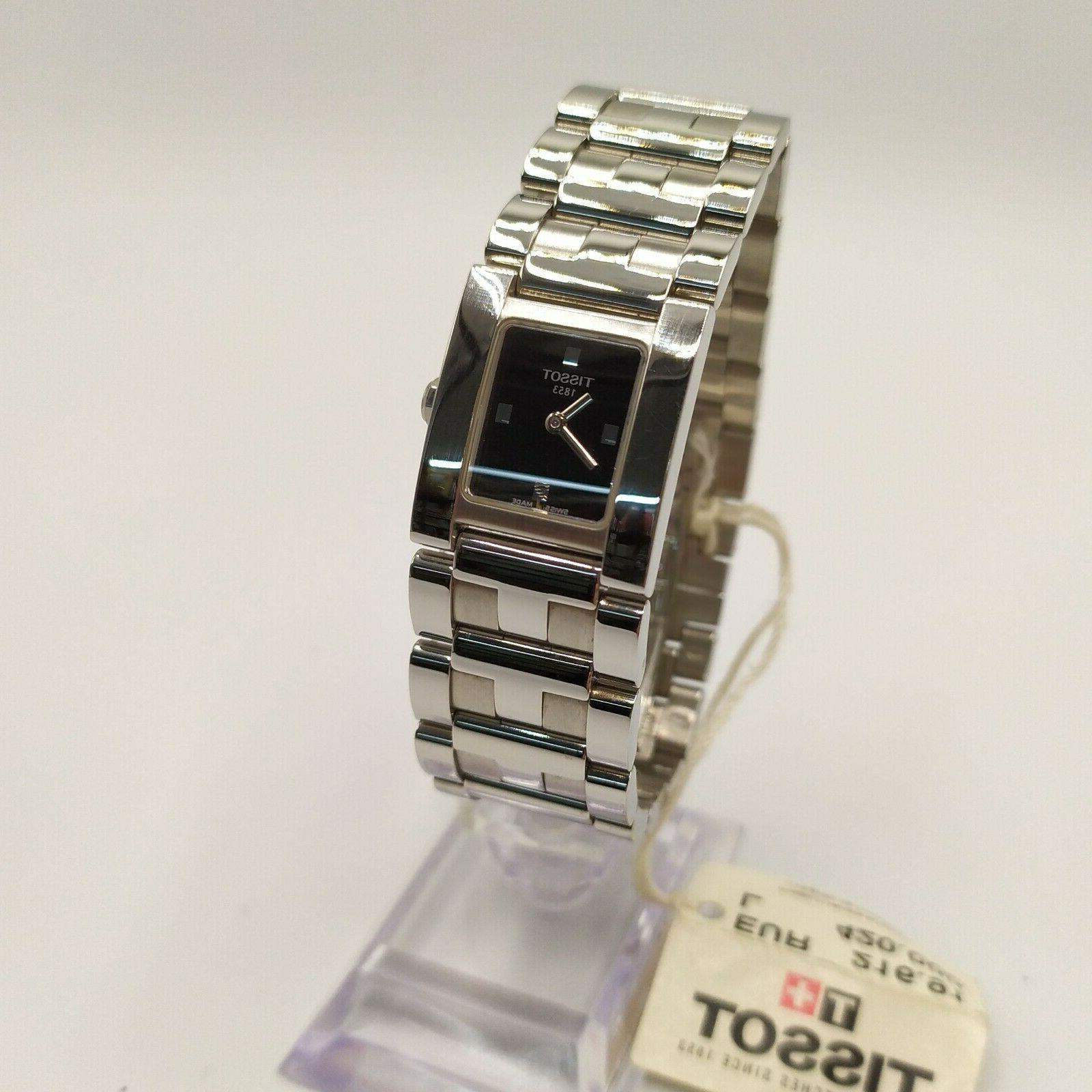 orologio da donna cassa quadrata acciaio lucido