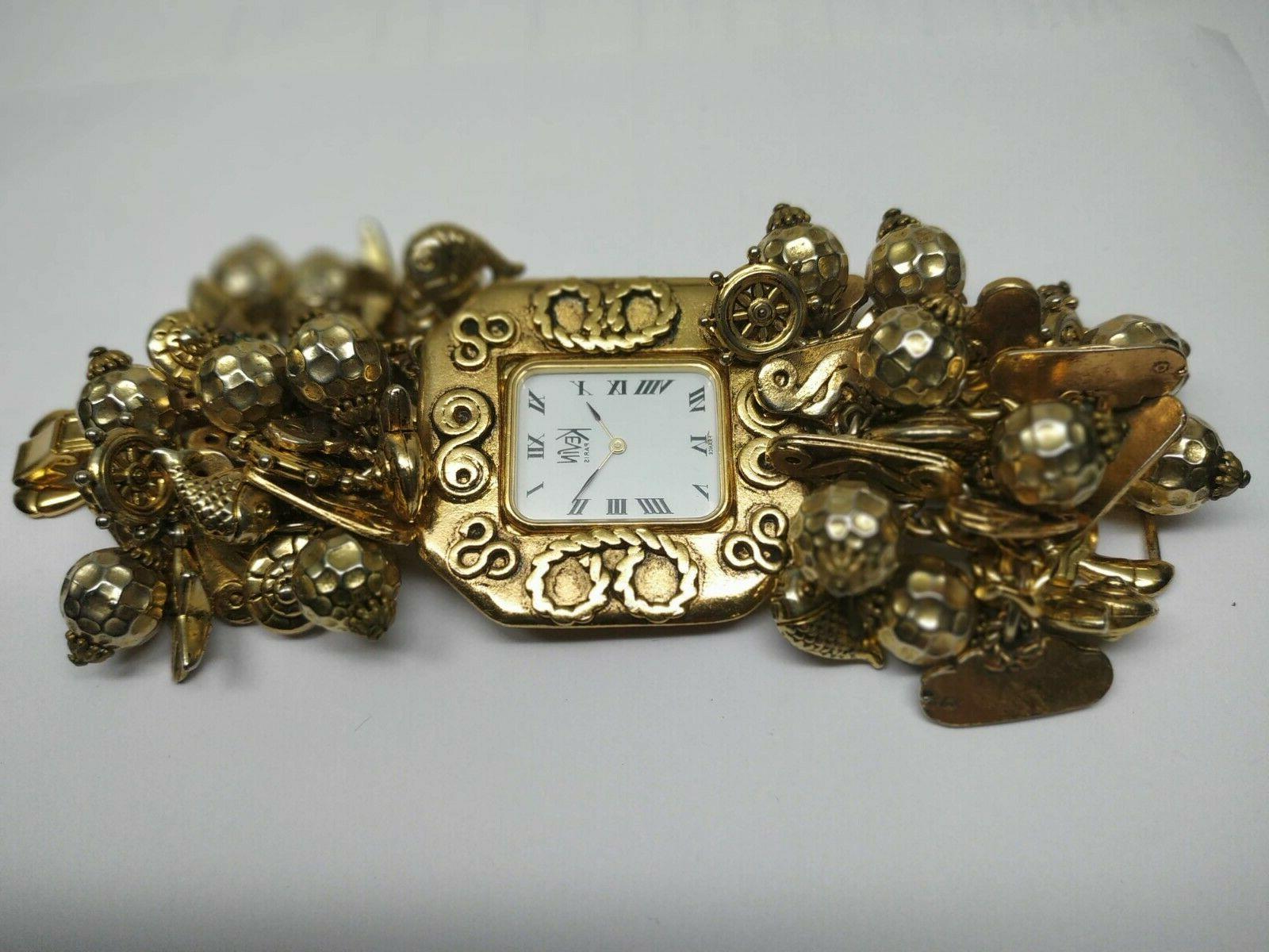 orologio da donna con bracciale a ciondoli
