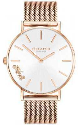 O Da Donna Con Cinturino In Maglia Oro 14503126 Orologi Pvc 