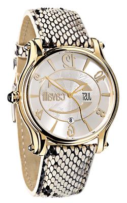 O Da Donna Ragazza Elegante Just Cavalli Dorato Con Cinturin