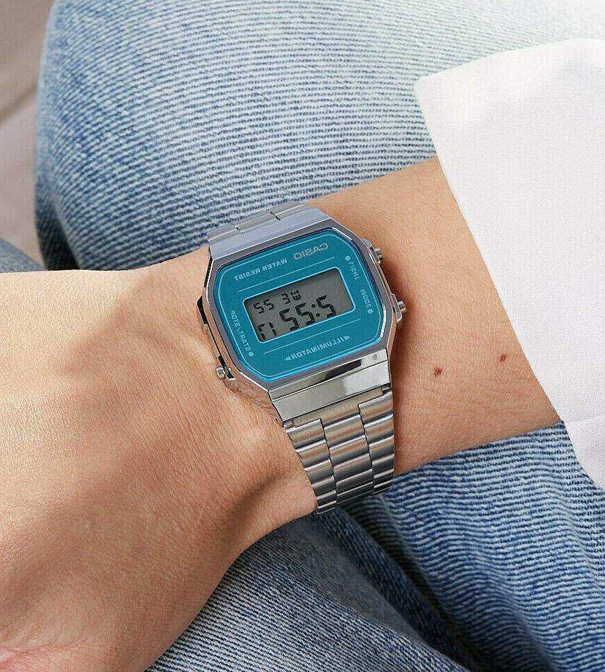 orologio da donna uomo vintage digitale cronografo