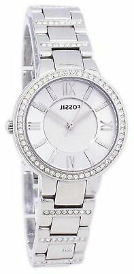 O Da Donna Fossil Virginia A Tre Lancette In Cristallo Es328