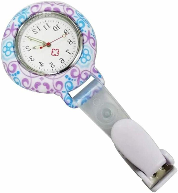 orologio da infermiera con clip unisex appendere