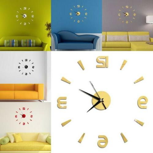orologio da parete 3d adesivo da parete