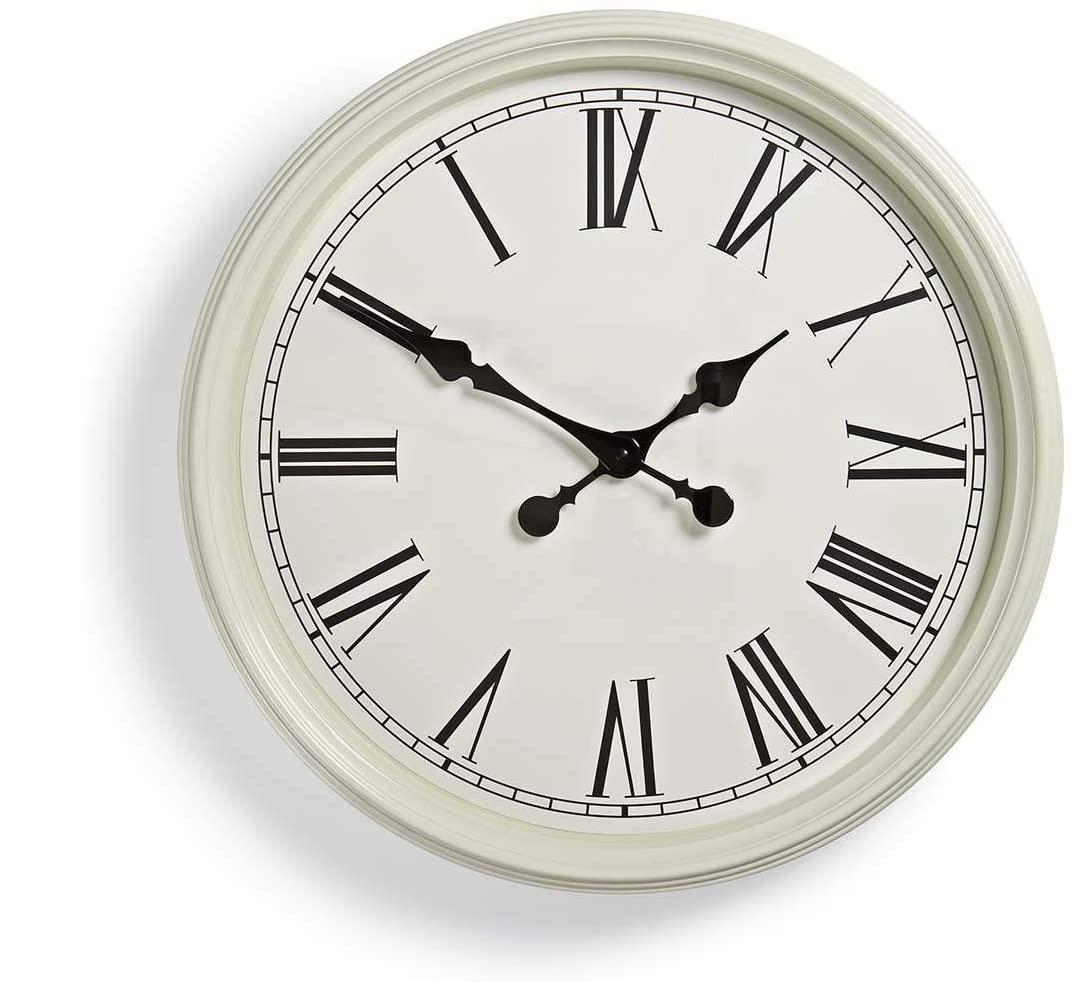 orologio da parete 50 cm analogico nero