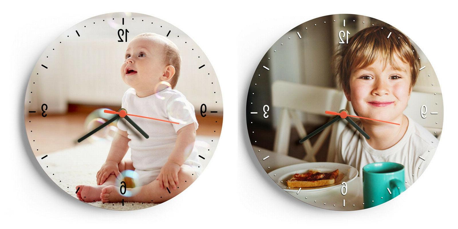 orologio da parete a forma di cerchio