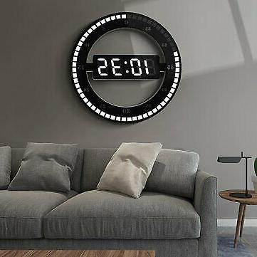 orologio da parete ad anello orologio elettronico