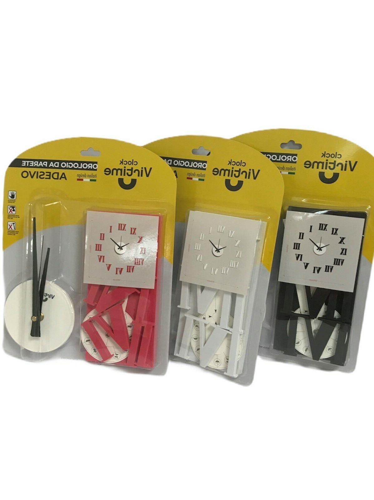 orologio da parete adesiva numeri romani vari