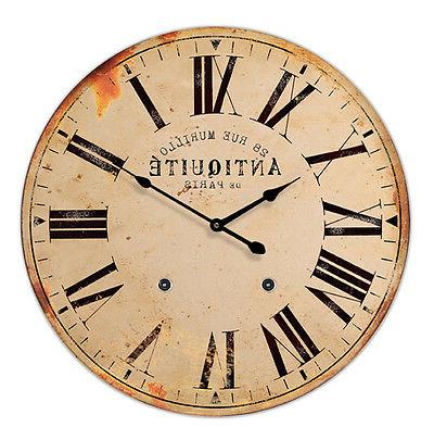 orologio da parete antique stile vintage 60