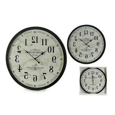 orologio da parete bianco nero 3 5