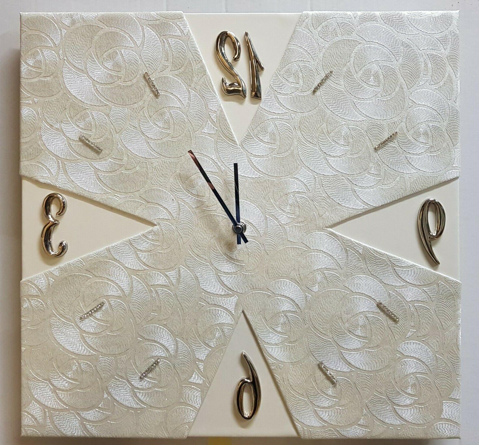 orologio da parete da muro in legno