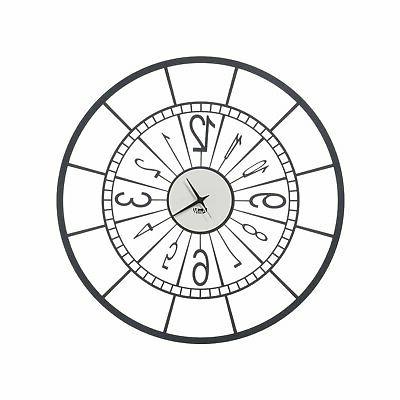 orologio da parete dinamico piccolo volano nero