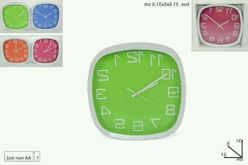 orologio da parete elettronico cm 31x31x5