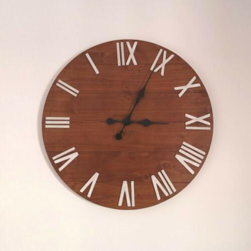 orologio da parete grande vintage rotondo da