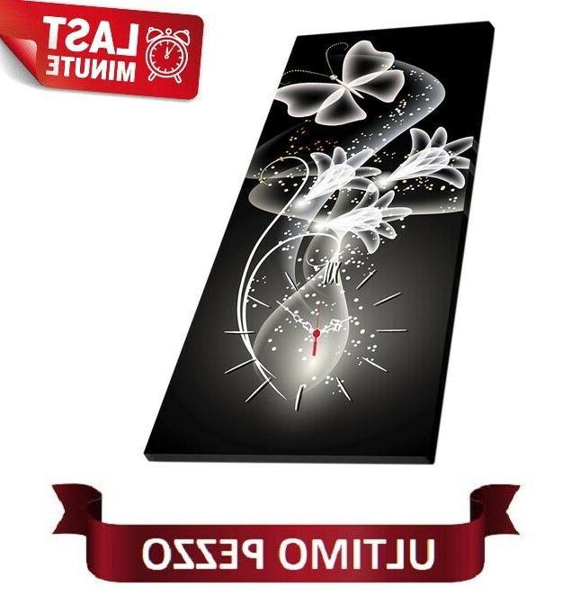 orologio da parete in canvas 30 x