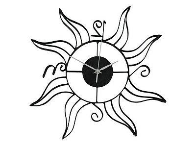 orologio da parete in ferro battuto modello