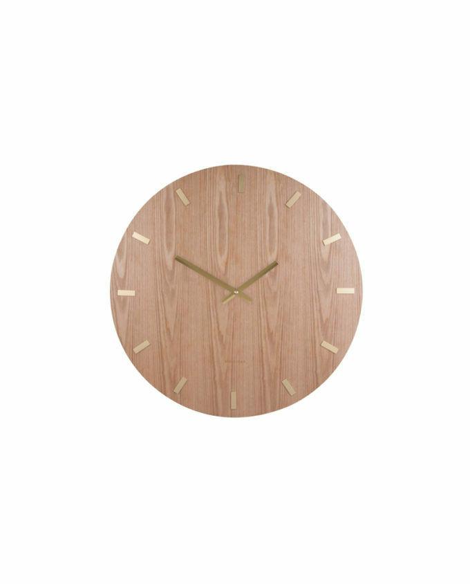orologio da parete in legno