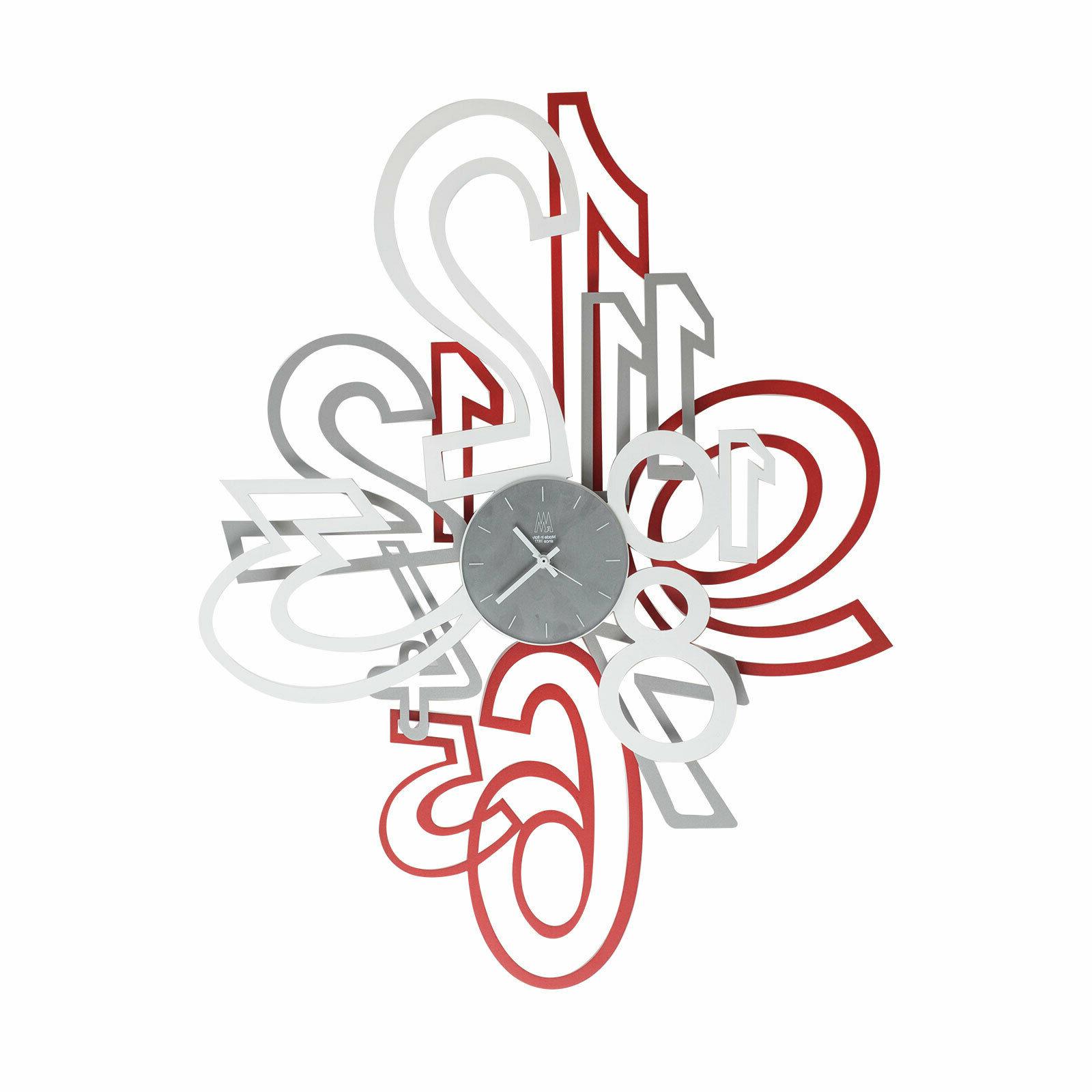 orologio da parete moderno in ferro mimic