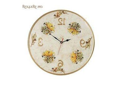 orologio da parete movimento analogico ceramica linea