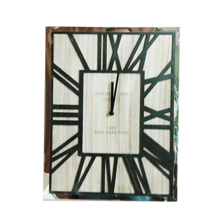 orologio da parete muro appoggio in metallo