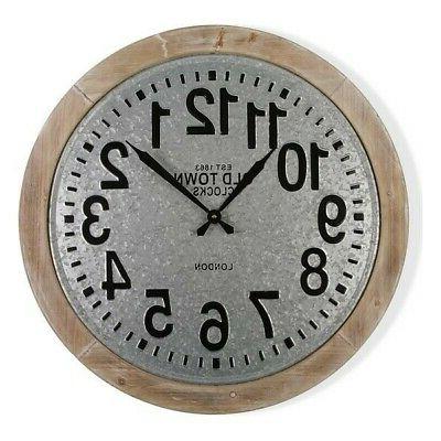 orologio da parete old town legno mdf