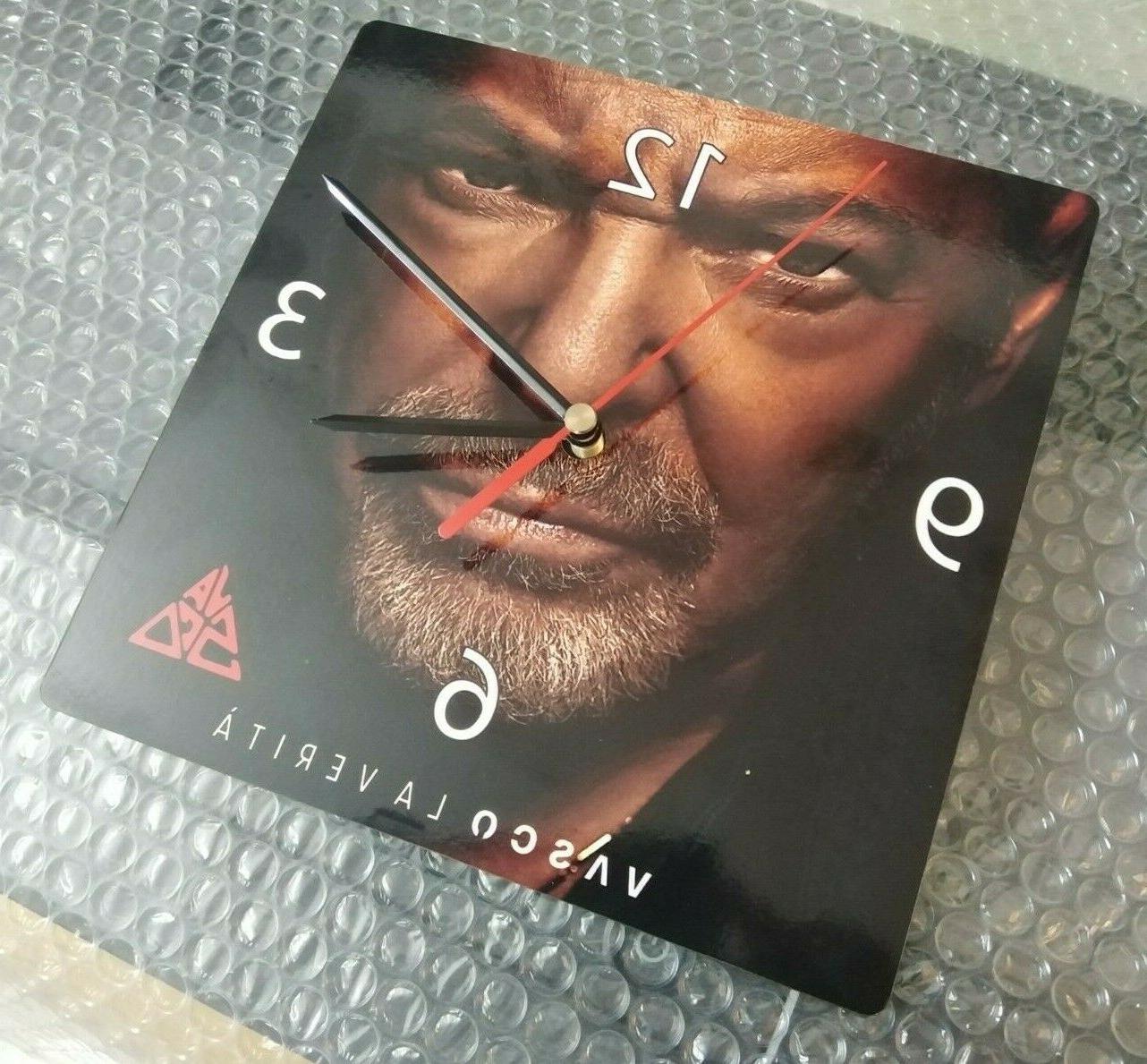 orologio da parete quadrato personalizzato vasco rossi