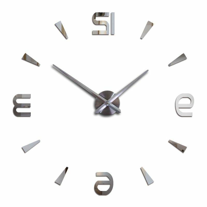 orologio da parete quarzo design moderno grande