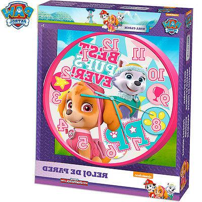 orologio da parete skye everest paw patrol