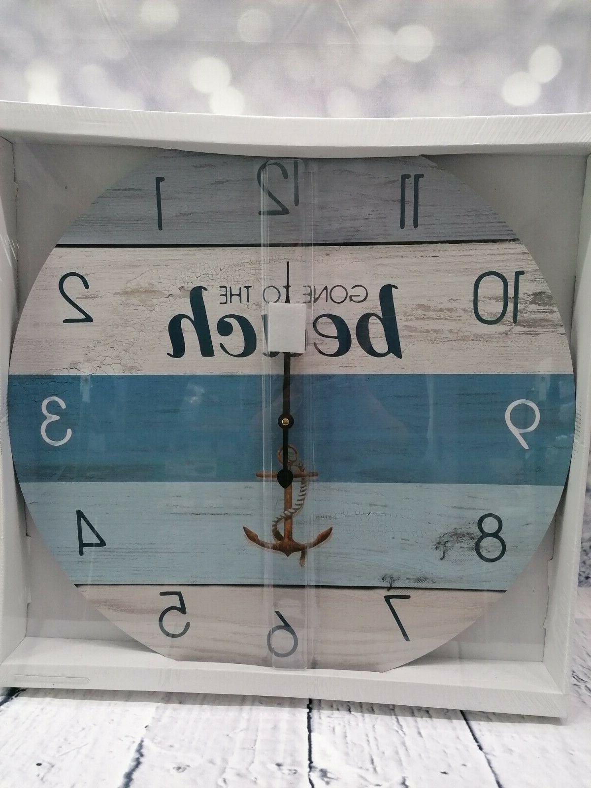 orologio da parete stile shabby fantasia beach