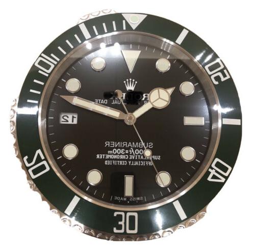 orologio da parete sumbariner ghiera verde