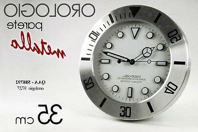 orologio da parete tondo in metallo 35