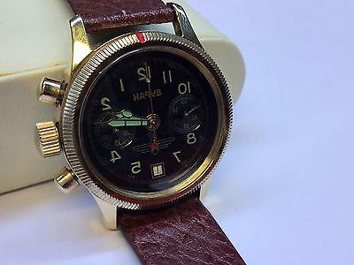 orologio da pilota poljot buran polso cronografo